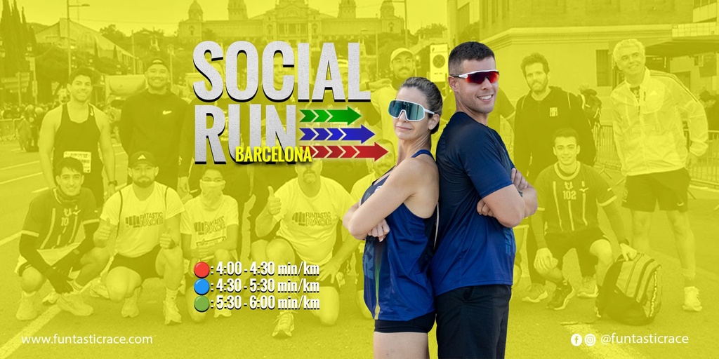 Banner del evento Social Run "Especial Poble-Sec" - 27/06/2026